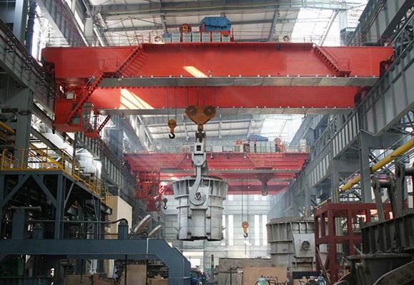 QDY Tüüp Double Girder Hook Casting Crane